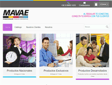 Tablet Screenshot of mavae.cl